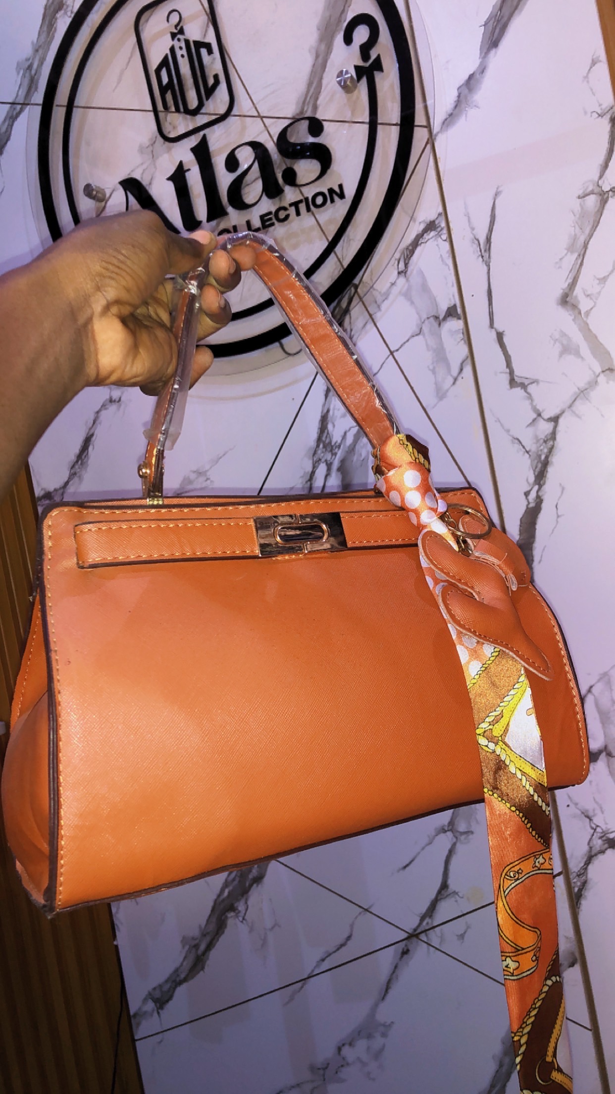 Orange big bag