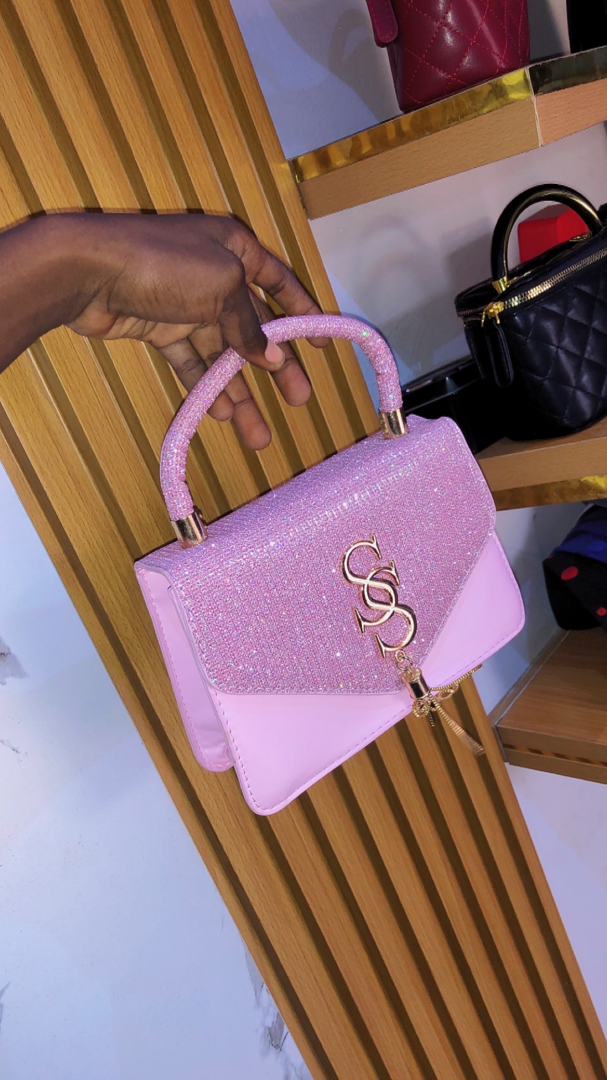 Ss pink bag